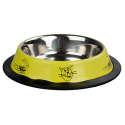 Oripet 24162 Kedi ve Küçük Irk Figürlü Mama Kabı 8 Oz - Oripet