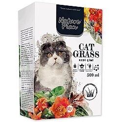 Nature Plan Premium Kedi Çimi 500 ML - Nature Plan