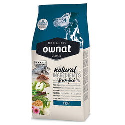 Ownat - Ownat Classic Balıklı Köpek Maması 12 Kg + 2 Adet Temizlik Mendili