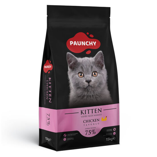 Paunchy Kitten Tavuk Etli Yavru Kedi Maması 15 Kg - 1