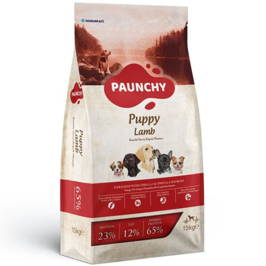 Paunchy Puppy Kuzu Etli Yavru Köpek Maması 15 Kg - 1