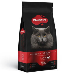 Paunchy Lamb Kuzu Etli Kedi Maması 15 Kg + 2 Adet Cosmo Konserve 415 Gr - 2