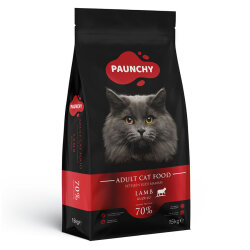 Paunchy Lamb Kuzu Etli Kedi Maması 15 Kg - Paunchy