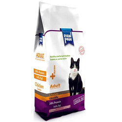 Paw Paw - Paw Paw Chicken Tavuk Etli Yetişkin Kedi Maması 15 Kg