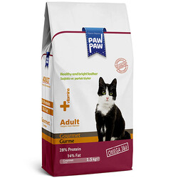 Paw Paw - Paw Paw Gourmet Gurme Yetişkin Kedi Maması 15 Kg