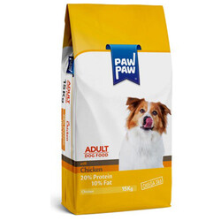 Paw Paw - Paw Paw Tavuk Etli Yetişkin Köpek Maması 15 Kg