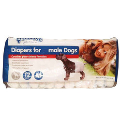 Pawise - Pawise 12977 Erkek Köpek Pedi Medium 46 - 60 Cm ( 12 Adet )