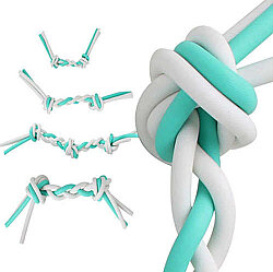 Pawise Örgü Diş Temizleme İpi Medium 29 Cm - 3