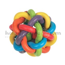 Pawise 14667 Gökkuşağı Kauçuk Köpek Oyuncağı Small - Pawise