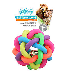 Pawise Gökkuşağı Kauçuk Köpek Oyuncağı Large - Pawise