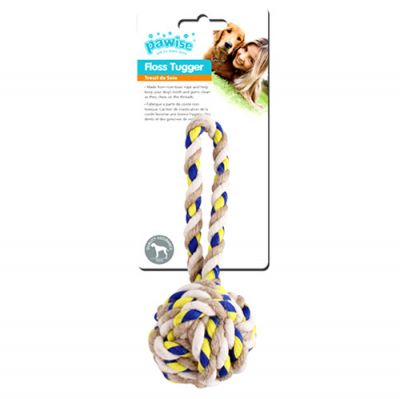 Pawise Floss Tugger Çekiştirme Köpek Halat Oyuncağı - 1