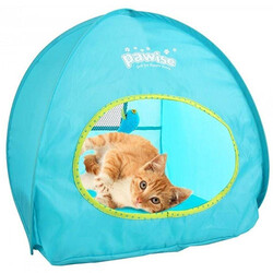 Pawise 28564 Kuş Oyuncaklı Kedi Çadırı 40 x 46 Cm - Pawise