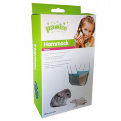 Pawise - Pawise 39259 Kumaş Kafese Asılabilen 2 Katlı Hamak 15 x 30 Cm