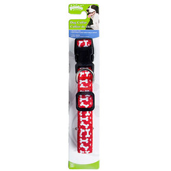 Pawise - Pawise Kırmızı Köpek Boyun Tasması Medium 35-50 Cm x 20 mm