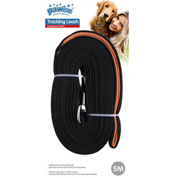 Pawise - Pawise Köpekler İçin Yumuşak Dokulu Siyah Uzatma 5 Mt