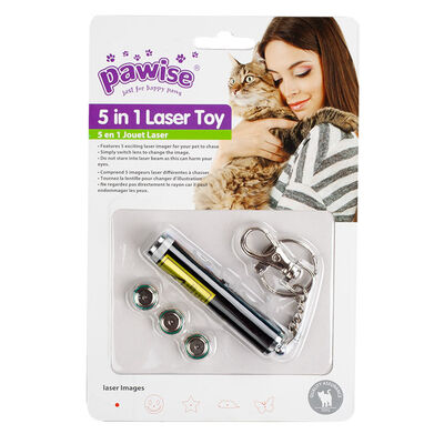 Pawise Lazer Renkli Kedi Oyuncağı (3 Adet Pil)