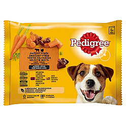 Pedigree Adult Pouch Etli Seçenekler Köpek Yaş Maması 100 Gr x 4 Adet - Pedigree