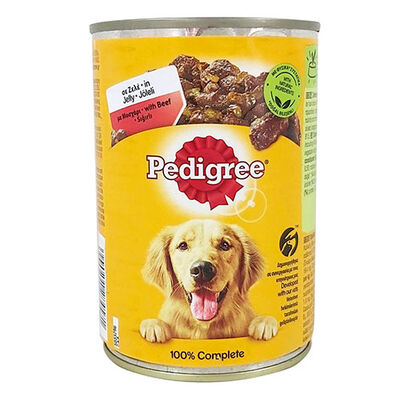 Pedigree Biftekli Jöleli Konserve Köpek Maması 400 Gr