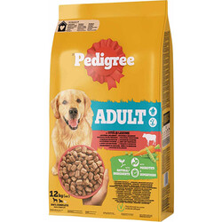 Pedigree - Pedigree Biftekli ve Kümes Hayvanlı Köpek Maması 12 Kg