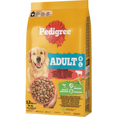 Pedigree Biftekli ve Kümes Hayvanlı Köpek Maması 12 Kg