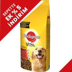 Pedigree - Pedigree Biftekli ve Kümes Hayvanlı Köpek Maması 15 Kg