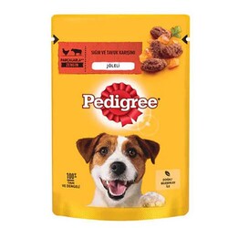 Pedigree Gravy Jöle İçinde Sığır Etli Köpek Yaş Maması 100 Gr - Thumbnail