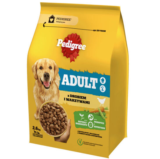 Pedigree Kümes Hayvanı ve Sebzeli Köpek Maması 2,6 Kg - 1
