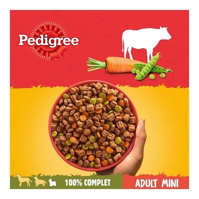 Pedigree Mini Adult Sığır Etli Küçük Irk Köpek Maması 2 Kg
