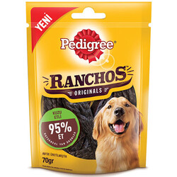 Pedigree - Pedigree Ranchos Originals Kuzu Etli Yumuşak Köpek Ödülü 70 Gr