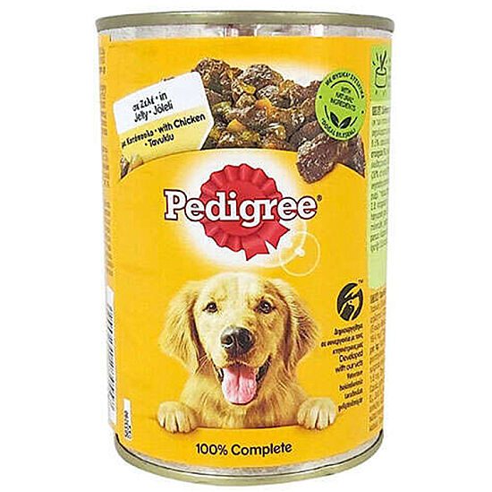 Pedigree Tavuk Etli Jöleli Köpek Konservesi 400 Gr - 1