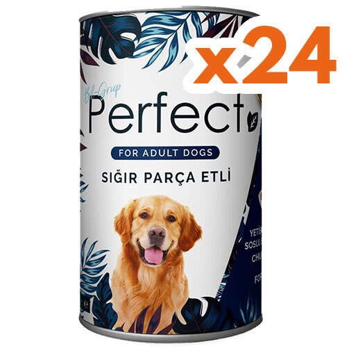 Perfect Beef Sigir Etli Kopek Konservesi 415 Grx24 Adet Kopek Yas Mamalari Kampanyali Kopek Yas Mamalari Kopek Yas Mamalari Perfect