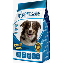 Pet Coin Kuzu Etli Yetişkin Köpek Maması 15 Kg - Pet Coin