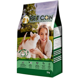 Pet Coin - Pet Coin Tavuk Etli Yetişkin Kedi Maması 15 Kg