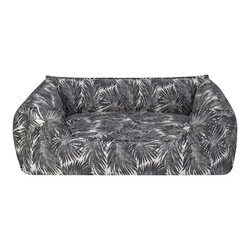 Pet Comfort Alpha Siyah-Beyaz Köpek Yatağı L 105x85cm - Pet Comfort