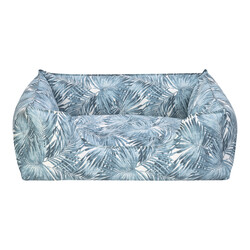 Pet Comfort Alpha Mavi-Beyaz Köpek Yatağı M 80x65cm - Pet Comfort