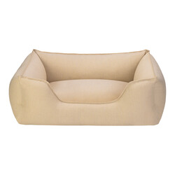 Pet Comfort Alpha Zeugma Açık Sarı Köpek Yatağı M 80x65cm - Pet Comfort