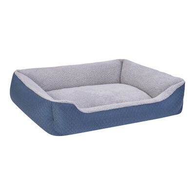 Pet Comfort Bravo Duo Mirinda Mavi/Gri Peluş L 90x70cm