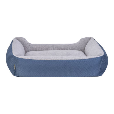 Pet Comfort Bravo Duo Mirinda Mavi/Gri Peluş L 90x70cm