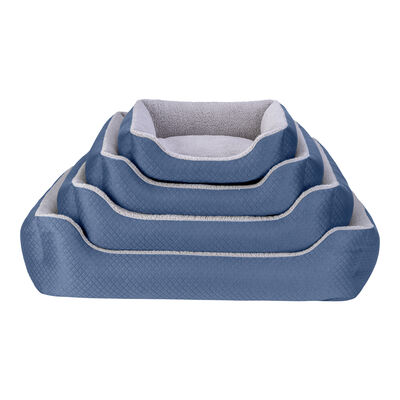 Pet Comfort Bravo Duo Mirinda Mavi/Gri Peluş L 90x70cm