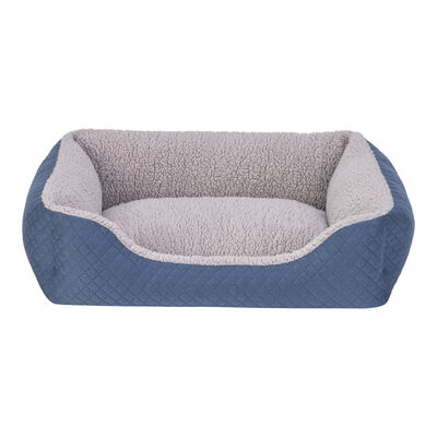 Pet Comfort Bravo Duo Mirinda Mavi/Gri Peluş S 55x45cm