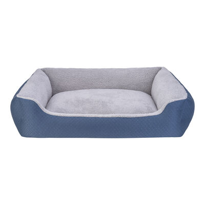 Pet Comfort Bravo Duo Mirinda Mavi/Gri Peluş XL 105x80cm