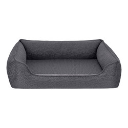 Pet Comfort Bravo Gri Ortopedik Köpek Yatağı L 90x70cm - Pet Comfort