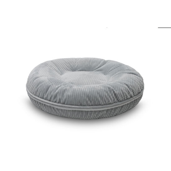 Pet Comfort Donut Gri Köpek Yatağı 90cm - 1
