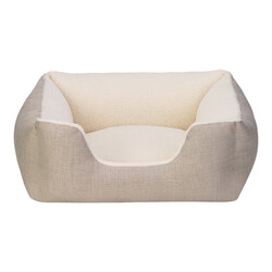 Pet Comfort Echo Ekru-Ekru Kedi ve Köpek Yatağı S 60x50cm - Pet Comfort