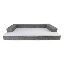 Pet Comfort Gloria Sofa Orthopedik Köpek Yatağı, Antrasit 120x80x10cm - Pet Comfort