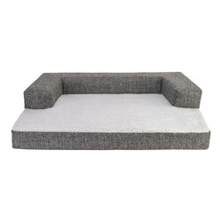 Pet Comfort Gloria Sofa Orthopedik Köpek Yatağı, Antrasit 70x53x8cm - Pet Comfort