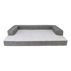 Pet Comfort Gloria Sofa Orthopedik Köpek Yatağı, Antrasit 90x65x8cm - Pet Comfort