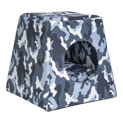 Pet Comfort Iglo Kedi Merta Camouflage 37x37x37cm - Thumbnail