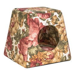 Pet Comfort Iglo Kedi Merta Roses 37x37x37cm - Thumbnail