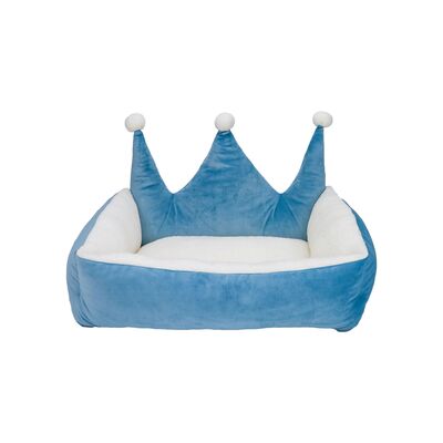 Pet Comfort Queen Kedi/Köpek Yatağı, Mavi 55x45cm - 1